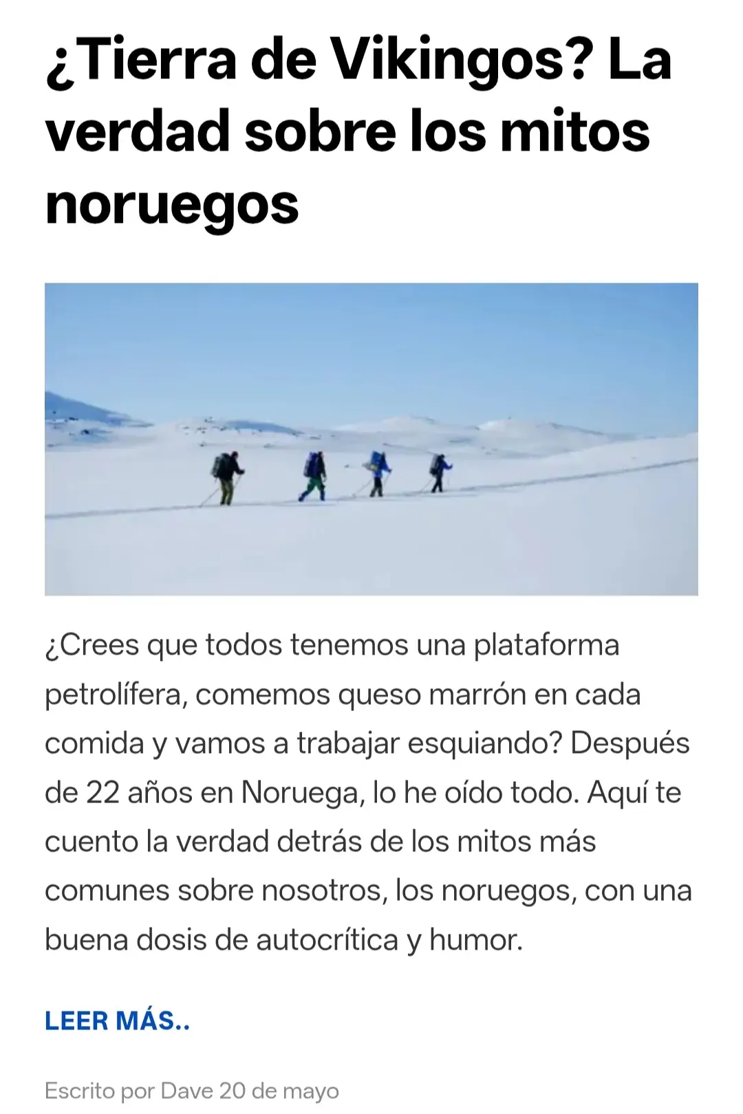 Mitos noruegos