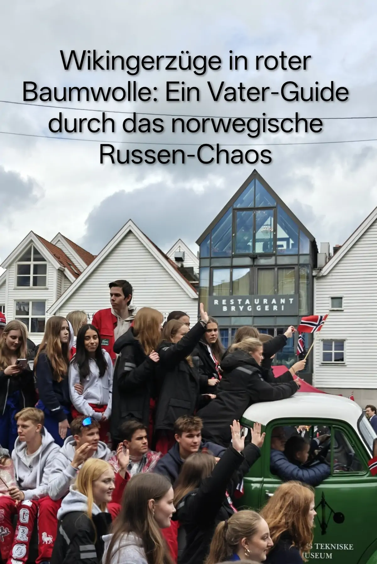 Wikingerzüge in roter Baumwolle