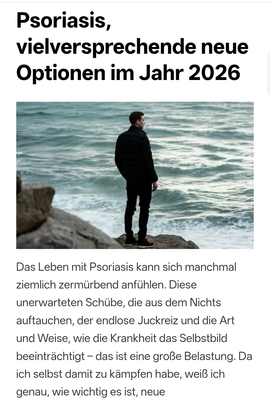 Psoriasis, vielversprechende neue Optionen im Jahr 2026