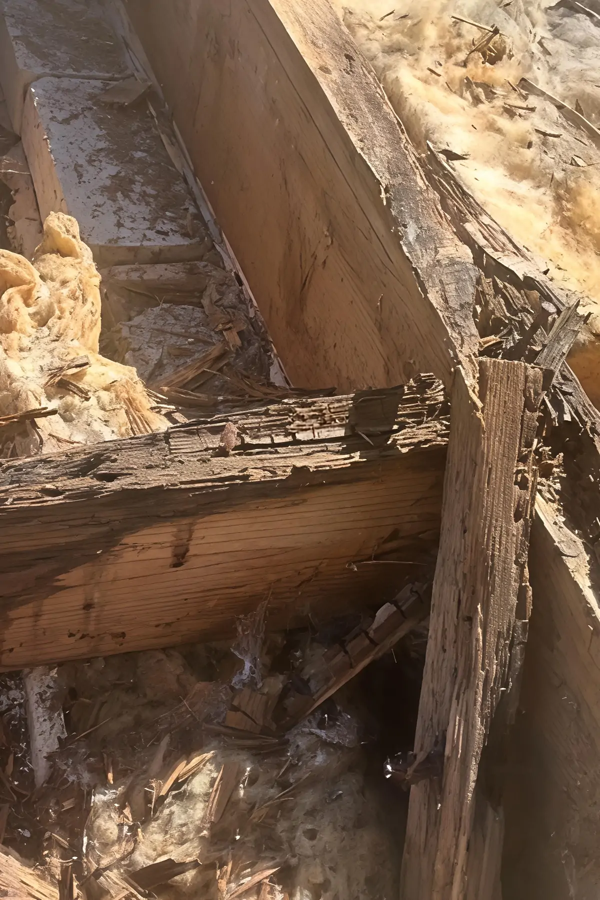 Rot in joists